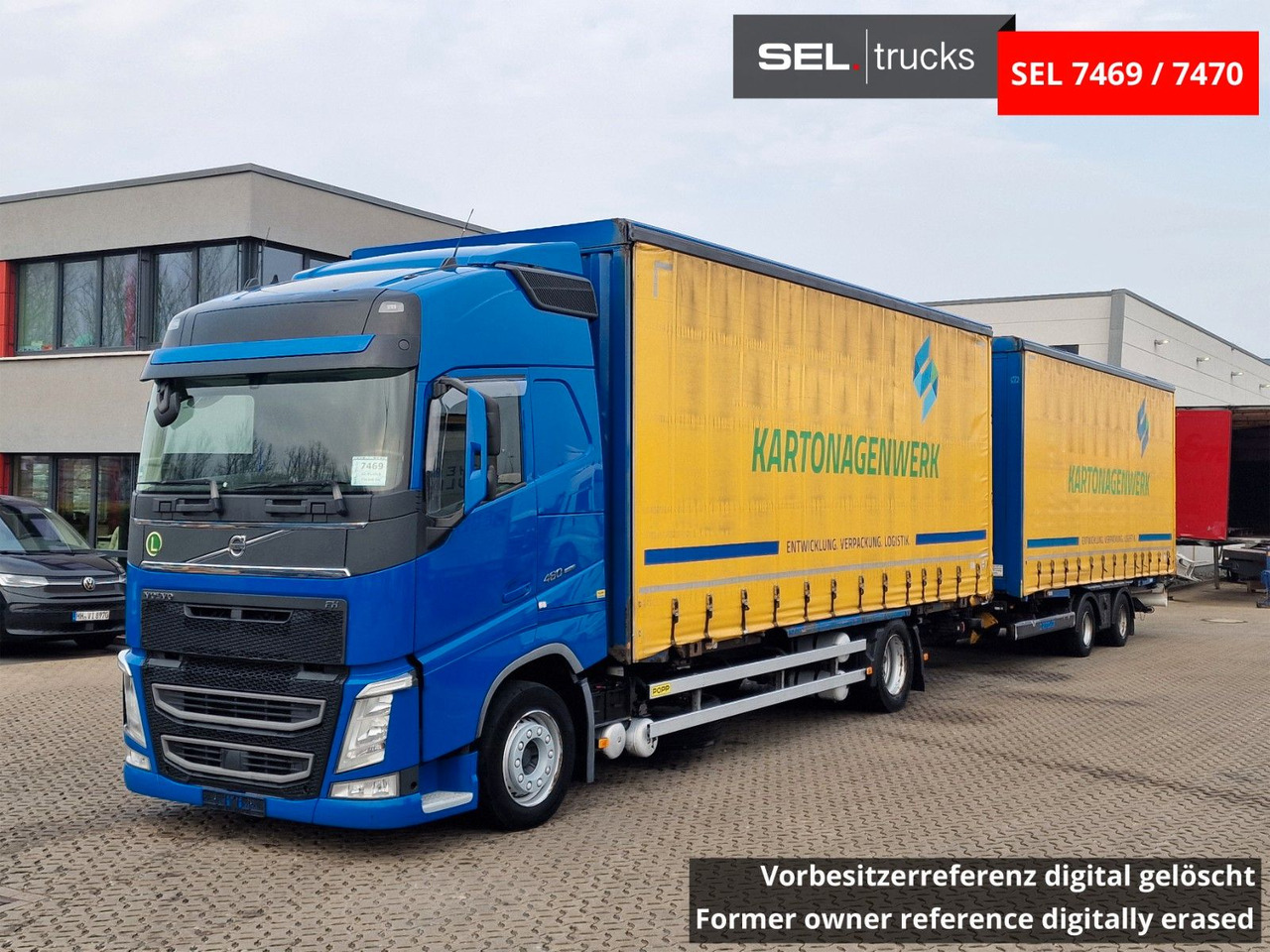 Volvo FH 460 / Hubdach / Jumbo / Komplett - Plane LKW: das Bild 1 Volvo FH 460 / Hubdach / Jumbo / Komplett - Plane LKW: das Bild 1