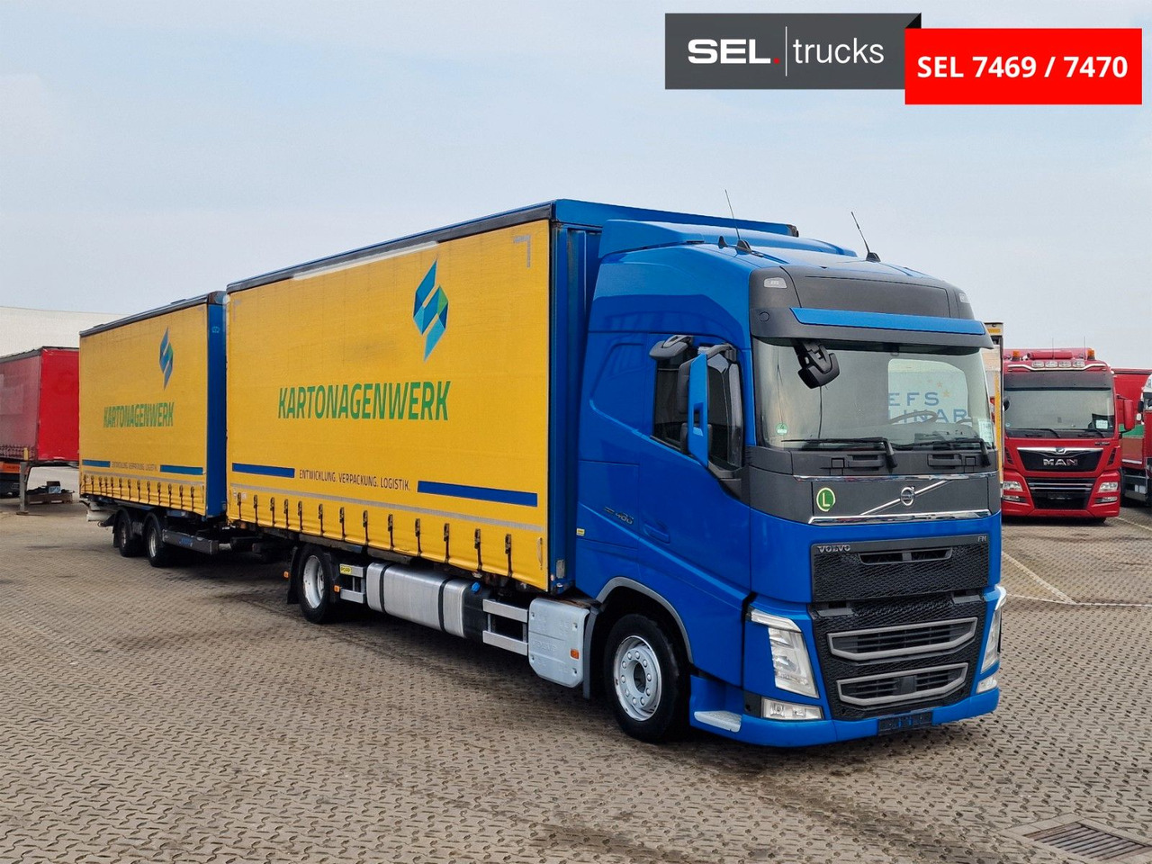 Volvo FH 460 / Hubdach / Jumbo / Komplett - Plane LKW: das Bild 3 Volvo FH 460 / Hubdach / Jumbo / Komplett - Plane LKW: das Bild 3