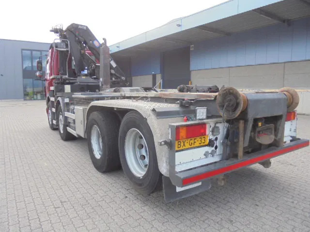 DAF CF 85 410 8X2 + 30T HAAK NL TRUCK - Abrollkipper, Autokran: das Bild 4 DAF CF 85 410 8X2 + 30T HAAK NL TRUCK - Abrollkipper, Autokran: das Bild 4