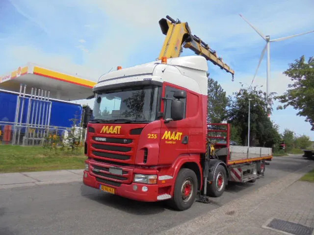 Scania 8X2 RETARDER - Autokran: das Bild 1 Scania 8X2 RETARDER - Autokran: das Bild 1