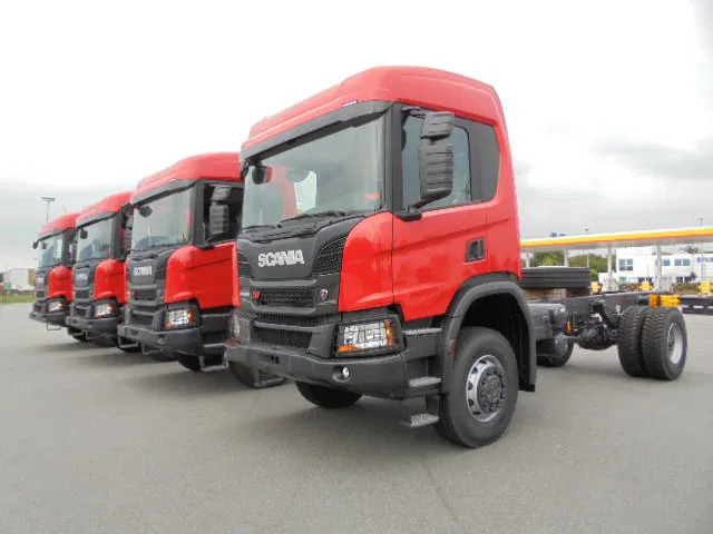 Scania P450 XT 4X4 NIEUW - DEMO - Fahrgestell LKW: das Bild 1 Scania P450 XT 4X4 NIEUW - DEMO - Fahrgestell LKW: das Bild 1