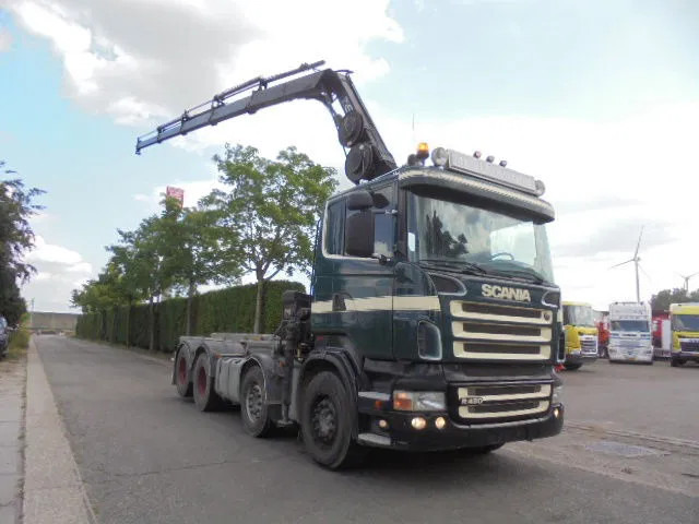 Scania R420 LB 8X2 LIFTAS - Seil Abrollkipper, Autokran: das Bild 3 Scania R420 LB 8X2 LIFTAS - Seil Abrollkipper, Autokran: das Bild 3