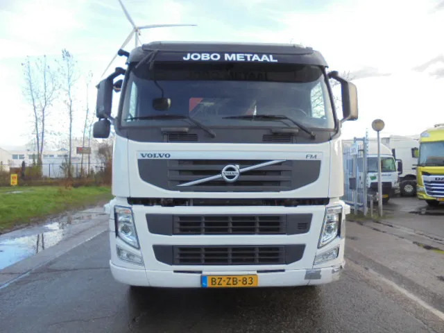 Volvo FM 370 EEV - Seil Abrollkipper, Autokran: das Bild 2 Volvo FM 370 EEV - Seil Abrollkipper, Autokran: das Bild 2