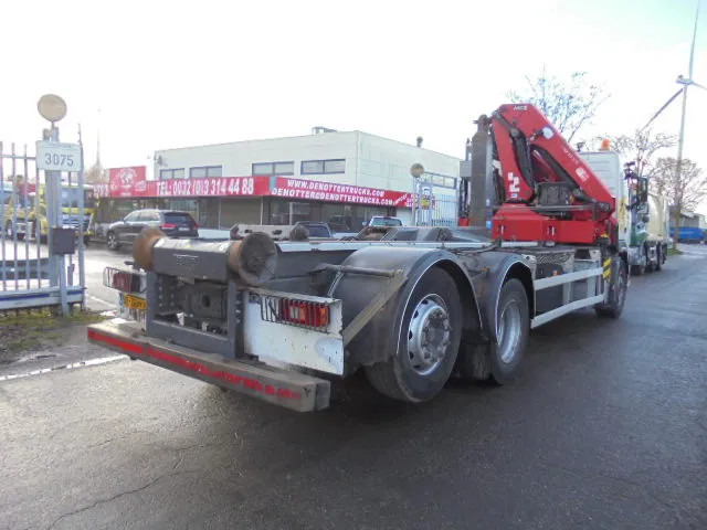 Volvo FM 370 EEV - Seil Abrollkipper, Autokran: das Bild 4 Volvo FM 370 EEV - Seil Abrollkipper, Autokran: das Bild 4