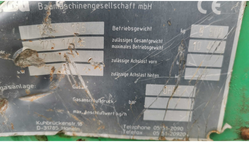 ABG Titan 125 ABG - crawler asphalt paver FULL OR FOR SPARES - Asphaltfertiger/ Straßenfertiger: das Bild 2 ABG Titan 125 ABG - crawler asphalt paver FULL OR FOR SPARES - Asphaltfertiger/ Straßenfertiger: das Bild 2
