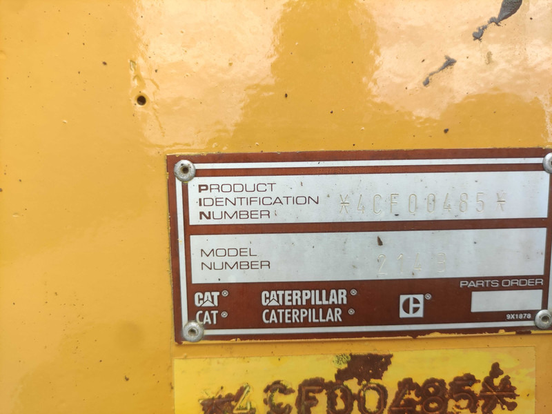 Mobilbagger Caterpillar 214 B wheel excavator: das Bild 6