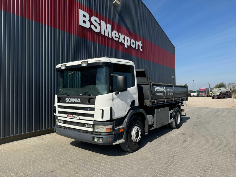 Scania P114 - Kipper: das Bild 1 Scania P114 - Kipper: das Bild 1