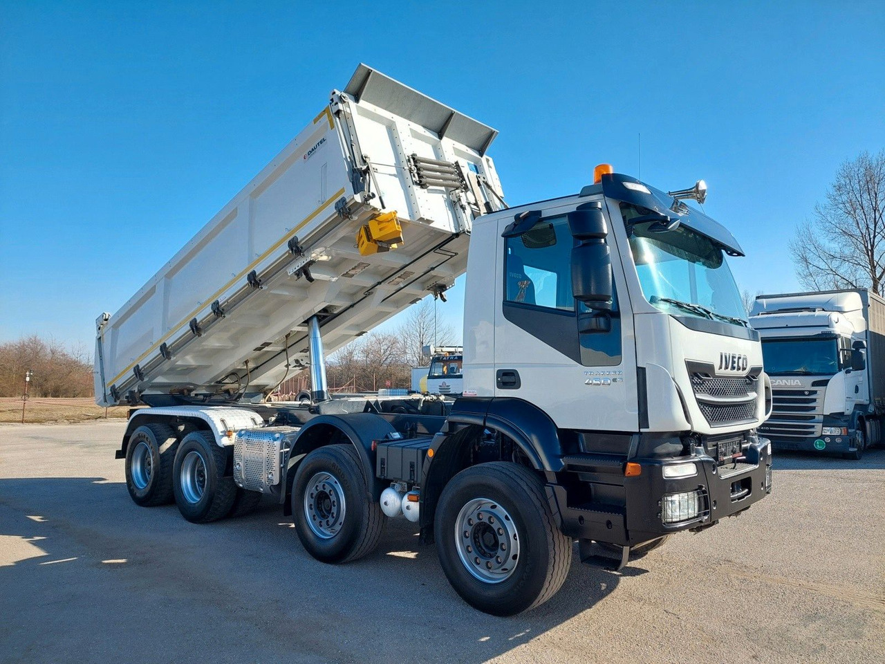 Iveco AD340T45 Bordmatic Dautel 8x4 - Kipper: das Bild 2 Iveco AD340T45 Bordmatic Dautel 8x4 - Kipper: das Bild 2