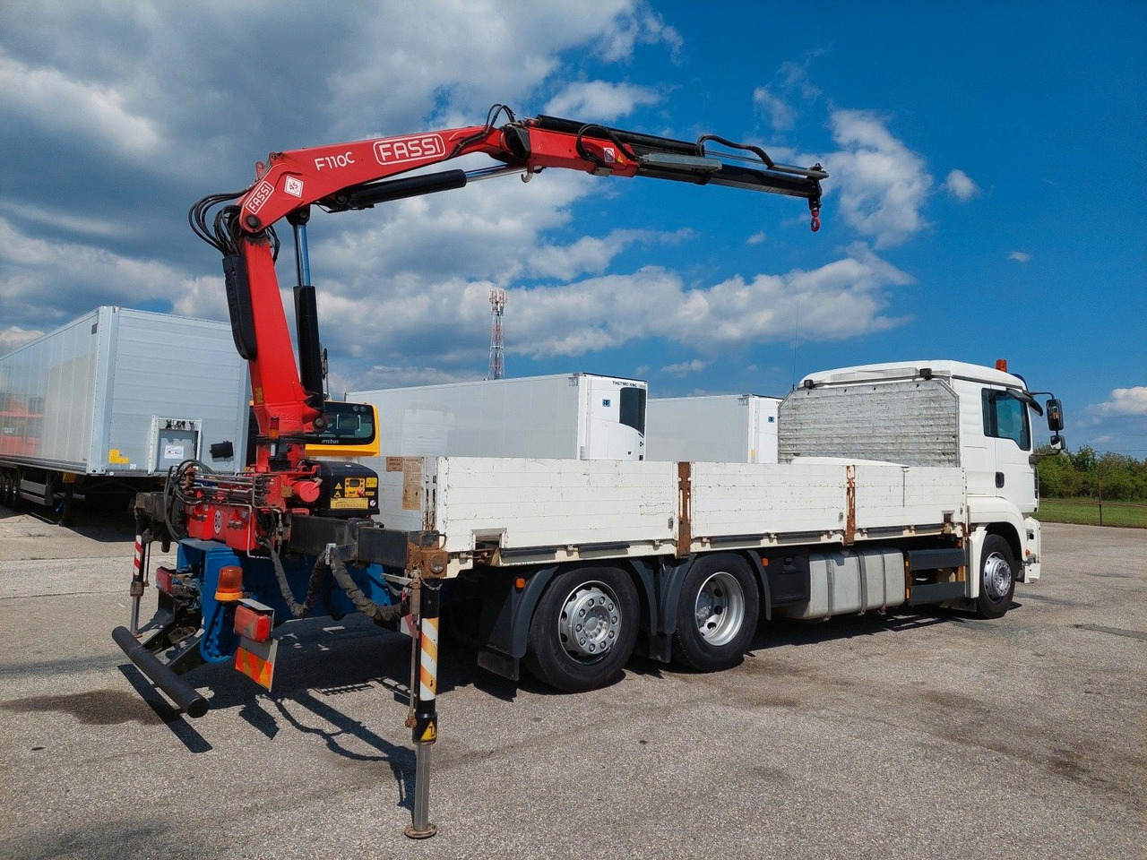 MAN GA 26.320 6X2-2 BL + Kran Fassi F110AC22 - Pritsche LKW, Autokran: das Bild 4 MAN GA 26.320 6X2-2 BL + Kran Fassi F110AC22 - Pritsche LKW, Autokran: das Bild 4