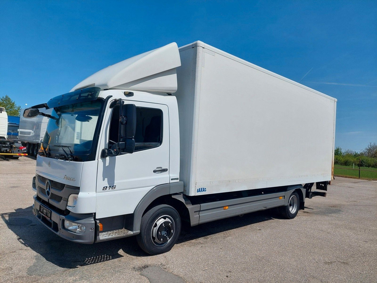Mercedes-Benz Atego 816 4x2 - Koffer Transporter: das Bild 1 Mercedes-Benz Atego 816 4x2 - Koffer Transporter: das Bild 1