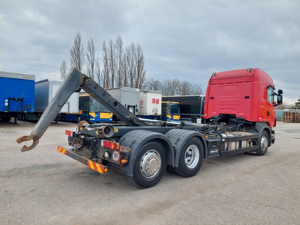 Scania R 400 LB 6x2/4 Meiller RK 20.65 - Abrollkipper: das Bild 5 Scania R 400 LB 6x2/4 Meiller RK 20.65 - Abrollkipper: das Bild 5