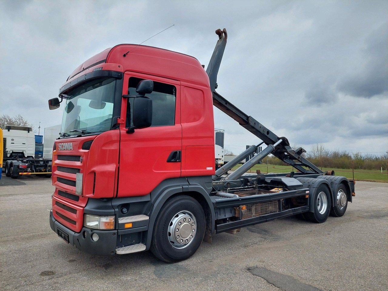 Scania R 400 LB 6x2/4 Meiller RK 20.65 - Abrollkipper: das Bild 1 Scania R 400 LB 6x2/4 Meiller RK 20.65 - Abrollkipper: das Bild 1