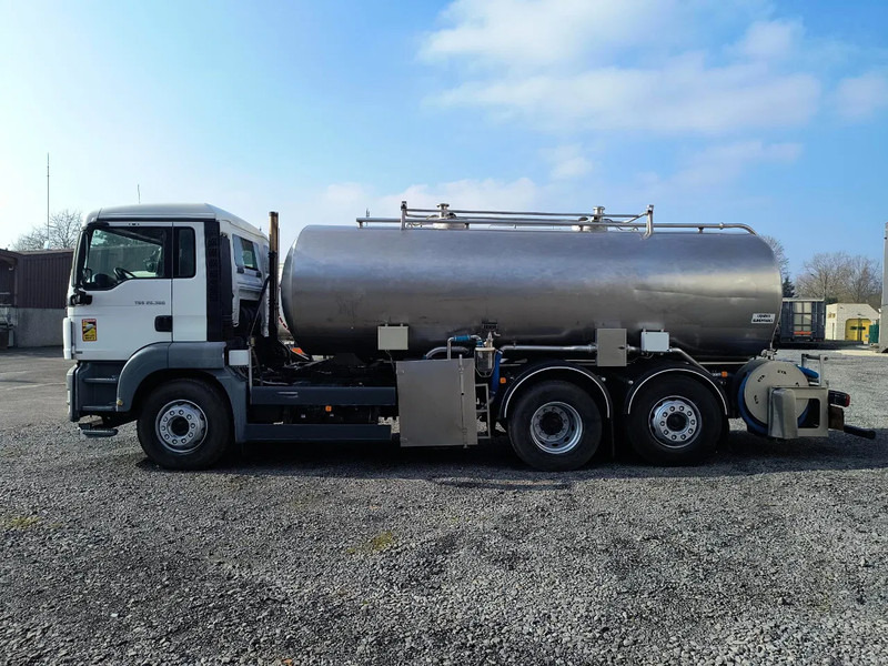 Tankwagen Für die Beförderung von Milch MAN TGS 26.360 15000L INSULATED INOX TANK - 1 COMP - INTARDER: das Bild 8