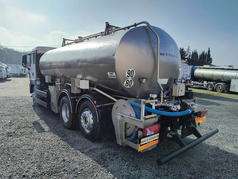 Tankwagen Für die Beförderung von Milch MAN TGS 26.360 15000L INSULATED INOX TANK - 1 COMP - INTARDER: das Bild 7