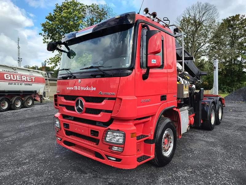 Mercedes-Benz Actros 3360 V8 CRANE HIAB 251S80 - 6X4 - V8 - Holztransporter, Autokran: das Bild 1 Mercedes-Benz Actros 3360 V8 CRANE HIAB 251S80 - 6X4 - V8 - Holztransporter, Autokran: das Bild 1