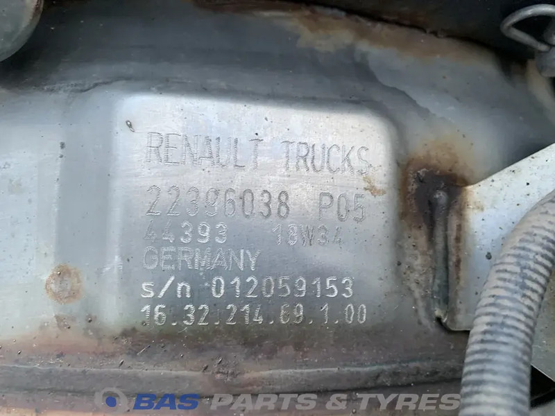 Renault Uitlaatdemper Renault 7422396038 - Schalldämpfer für LKW: das Bild 5 Renault Uitlaatdemper Renault 7422396038 - Schalldämpfer für LKW: das Bild 5