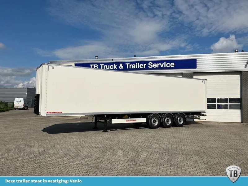 Kässbohrer SBT / 20 - 12 / 27 - Gesloten oplegger met 2x liftassen - Koffer Auflieger: das Bild 1 Kässbohrer SBT / 20 - 12 / 27 - Gesloten oplegger met 2x liftassen - Koffer Auflieger: das Bild 1