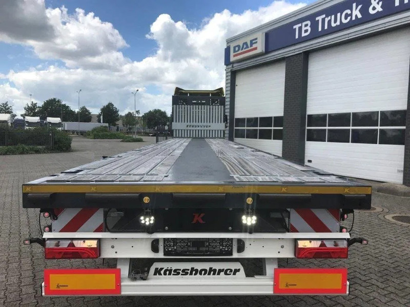 Kässbohrer SPS H 3 / ON - 18 / 27 Heavy Duty vlakke oplegger - Pritschenauflieger/ Plattformauflieger: das Bild 2 Kässbohrer SPS H 3 / ON - 18 / 27 Heavy Duty vlakke oplegger - Pritschenauflieger/ Plattformauflieger: das Bild 2