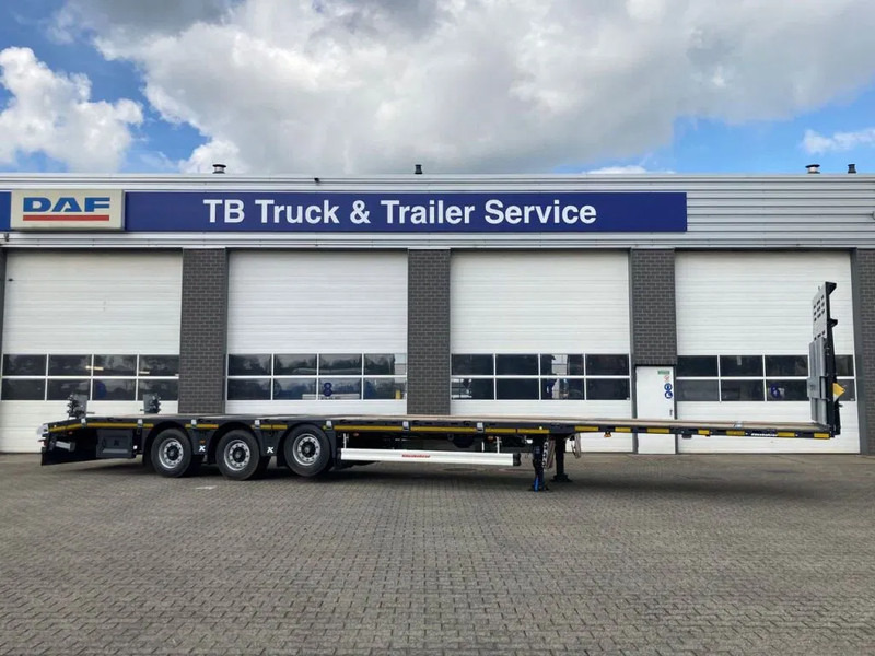 Kässbohrer SPS HM 3 / 0N - 18 / 27 Vlakke mega trailer met liftas, 18x rongen en kist voor de oprijplaten - Pritschenauflieger/ Plattformauflieger: das Bild 2 Kässbohrer SPS HM 3 / 0N - 18 / 27 Vlakke mega trailer met liftas, 18x rongen en kist voor de oprijplaten - Pritschenauflieger/ Plattformauflieger: das Bild 2