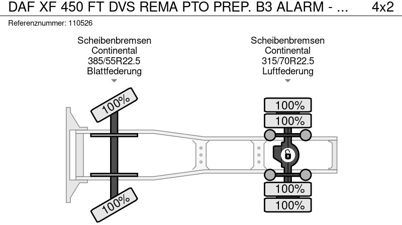 DAF XF 450 FT DVS REMA PTO PREP. B3 ALARM - COMING SOON - Sattelzugmaschine: das Bild 2 DAF XF 450 FT DVS REMA PTO PREP. B3 ALARM - COMING SOON - Sattelzugmaschine: das Bild 2