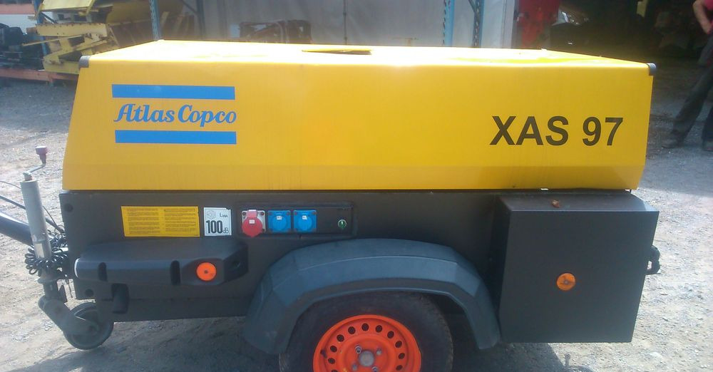 Kompresor Atlas Copco Atlas copco XAS 97 2015 Kompresor sprężarka śrubowa+ agregat prądotwórczy 12KVA - Luftkompressor: das Bild 1 Kompresor Atlas Copco Atlas copco XAS 97 2015 Kompresor sprężarka śrubowa+ agregat prądotwórczy 12KVA - Luftkompressor: das Bild 1