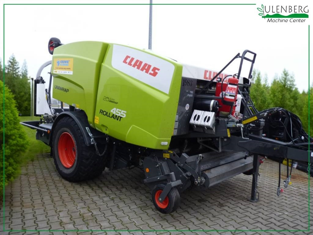 Claas ROLLANT 455 UNIWRAP - Rundballenpresse: das Bild 1 Claas ROLLANT 455 UNIWRAP - Rundballenpresse: das Bild 1