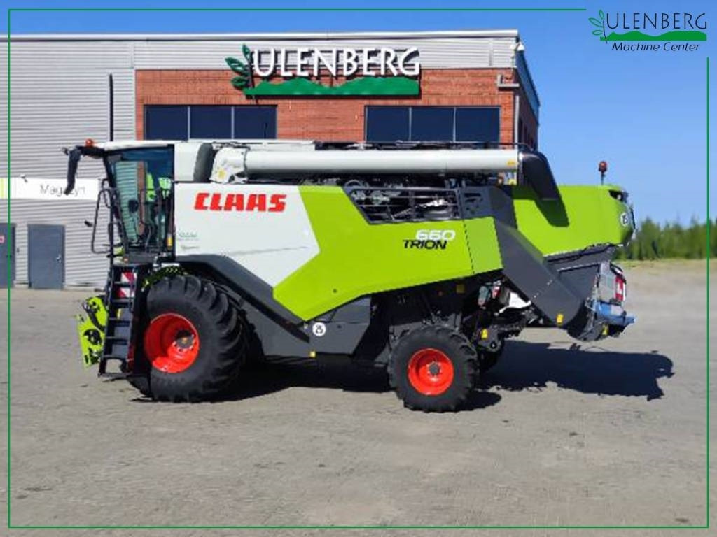 Claas TRION 660 - Mähdrescher: das Bild 4 Claas TRION 660 - Mähdrescher: das Bild 4