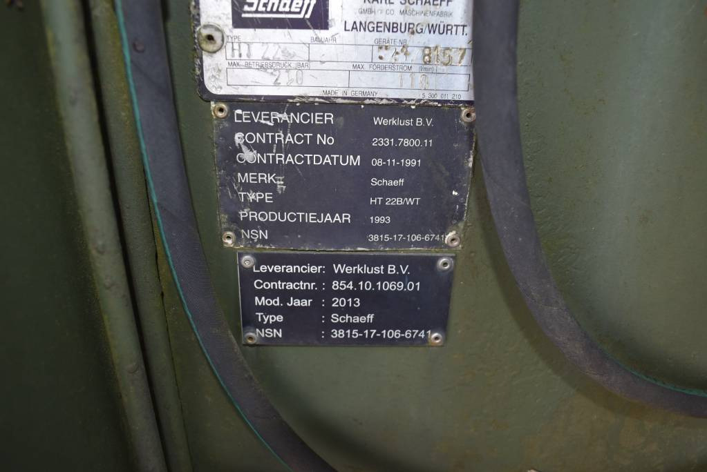 Ausleger für Traktor Schaeff HT22B/WT: das Bild 18 Ausleger für Traktor Schaeff HT22B/WT: das Bild 18