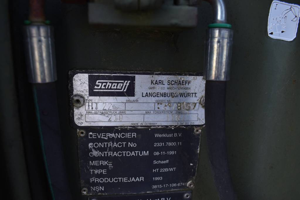 Ausleger für Traktor Schaeff HT22B/WT: das Bild 17 Ausleger für Traktor Schaeff HT22B/WT: das Bild 17