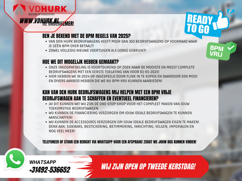 Kleintransporter Ford Transit Custom 2.0 TDCI 150 pk L2 Limited BPM VRIJ! Garantie tot 1-28'/ Adapt. Cruise/ LED/ Stoelverw./ Stuurverw./ Carplay/ PDC/ Camera: das Bild 8