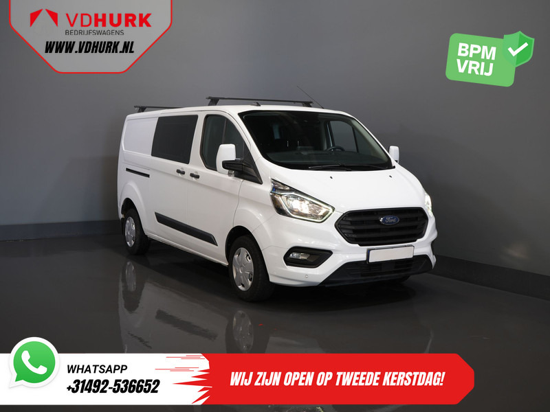 Ford Transit Custom 2.0 TDCI L2 Trend DC Dubbel Cabine BPM VRIJ! Stoelverw./ Carplay/ 2.7t Trekverm./ Navi/ PDC/ Cruise - Kleintransporter, Transporter mit Doppelkabine: das Bild 1 Ford Transit Custom 2.0 TDCI L2 Trend DC Dubbel Cabine BPM VRIJ! Stoelverw./ Carplay/ 2.7t Trekverm./ Navi/ PDC/ Cruise - Kleintransporter, Transporter mit Doppelkabine: das Bild 1