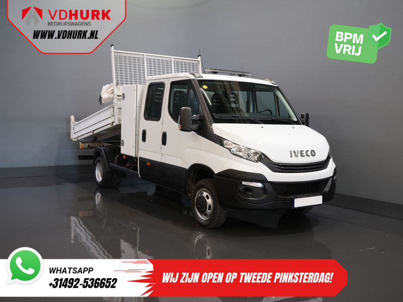 Iveco Daily 35C14D 2.3 140 pk Aut. ZF DC Dubbel Cabine 6 Pers./ Kipper/ Pick Up/ Open Laadbak/ 3.5t Trekverm./ Dubbel Lucht/ Gev.Stoel/ Clim - Pritsche Transporter, Transporter mit Doppelkabine: das Bild 1 Iveco Daily 35C14D 2.3 140 pk Aut. ZF DC Dubbel Cabine 6 Pers./ Kipper/ Pick Up/ Open Laadbak/ 3.5t Trekverm./ Dubbel Lucht/ Gev.Stoel/ Clim - Pritsche Transporter, Transporter mit Doppelkabine: das Bild 1
