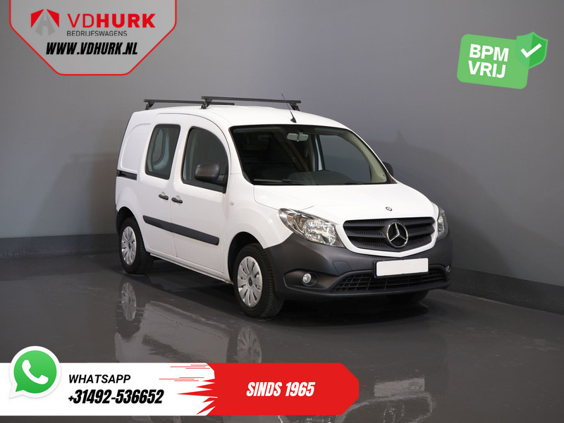 Mercedes-Benz Citan 108 CDI 75 pk BPM VRIJ EUR 6/ NL auto/ Airco/ PDC/ Dakdragers/ Radio - Kleintransporter: das Bild 1 Mercedes-Benz Citan 108 CDI 75 pk BPM VRIJ EUR 6/ NL auto/ Airco/ PDC/ Dakdragers/ Radio - Kleintransporter: das Bild 1