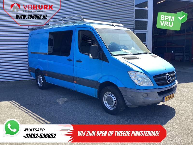 Mercedes-Benz Sprinter 313 2.2 CDI Aut. L2 DC Dubbel Cabine EXPORT ONLY Airco/ 2.8t Trekverm./ Imperiaal & Trap - Kastenwagen, Transporter mit Doppelkabine: das Bild 1 Mercedes-Benz Sprinter 313 2.2 CDI Aut. L2 DC Dubbel Cabine EXPORT ONLY Airco/ 2.8t Trekverm./ Imperiaal & Trap - Kastenwagen, Transporter mit Doppelkabine: das Bild 1