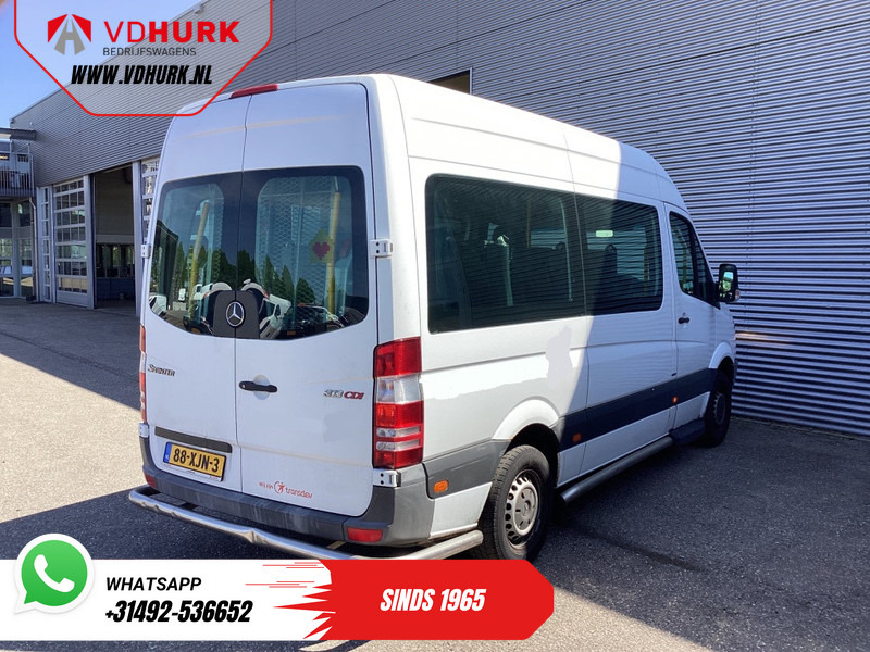 Kleinbus, Personentransporter Mercedes-Benz Sprinter 313 2.2 CDI L2H2 € 10.164 Incl. BTW BPM VRIJ! Combi/ 9 Persoons/ Kombi/ 9P/ Airco/ Rolstoellift: das Bild 9