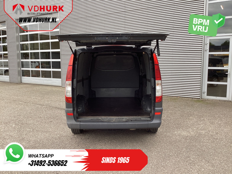 Mercedes-Benz Vito 110 CDI L3 EXPORT NL Auto/ APK 02-2026/ Airco/ LMV/ Sidebars/ Betimmering/ Radio - Kleintransporter: das Bild 5 Mercedes-Benz Vito 110 CDI L3 EXPORT NL Auto/ APK 02-2026/ Airco/ LMV/ Sidebars/ Betimmering/ Radio - Kleintransporter: das Bild 5