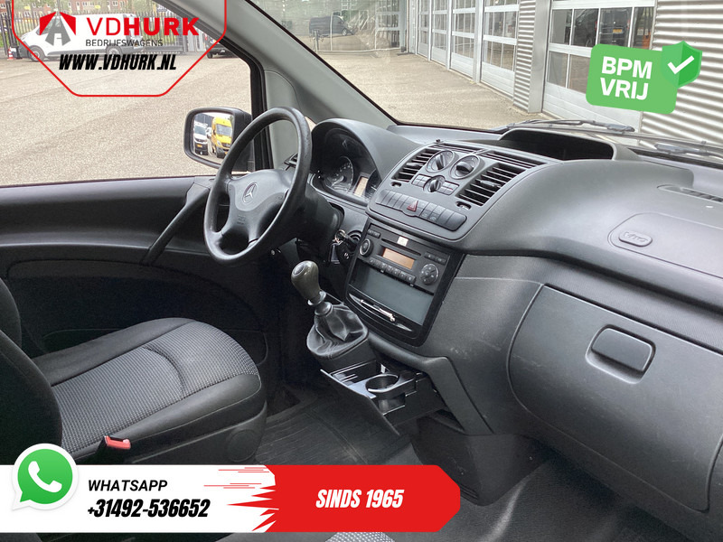 Mercedes-Benz Vito 110 CDI L3 EXPORT NL Auto/ APK 02-2026/ Airco/ LMV/ Sidebars/ Betimmering/ Radio - Kleintransporter: das Bild 3 Mercedes-Benz Vito 110 CDI L3 EXPORT NL Auto/ APK 02-2026/ Airco/ LMV/ Sidebars/ Betimmering/ Radio - Kleintransporter: das Bild 3