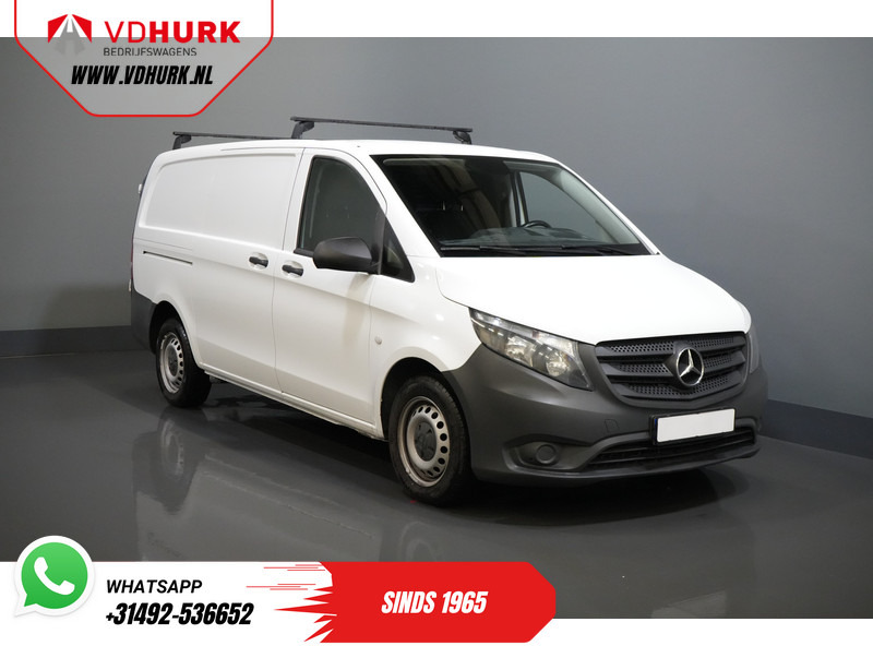 Mercedes-Benz Vito 116 CDI Aut. L2 RWD BPM VRIJ! Standkachel/ Navi/ Stoelverw./ Carplay/ Camera/ Cruise/ Trekhaak/ Airco - Kleintransporter: das Bild 1 Mercedes-Benz Vito 116 CDI Aut. L2 RWD BPM VRIJ! Standkachel/ Navi/ Stoelverw./ Carplay/ Camera/ Cruise/ Trekhaak/ Airco - Kleintransporter: das Bild 1