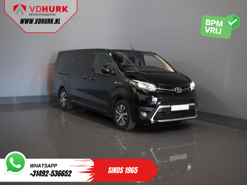 Toyota PROACE Electric Worker 75 kWh 265km WLTP L3 Xenon/ 2x Schuifdeur/ Standkachel/ Stoelverw./ Carplay/ Climate/ Camera/ LMV/ Trekhaak - Kleintransporter, Elektro-Transporter: das Bild 1 Toyota PROACE Electric Worker 75 kWh 265km WLTP L3 Xenon/ 2x Schuifdeur/ Standkachel/ Stoelverw./ Carplay/ Climate/ Camera/ LMV/ Trekhaak - Kleintransporter, Elektro-Transporter: das Bild 1
