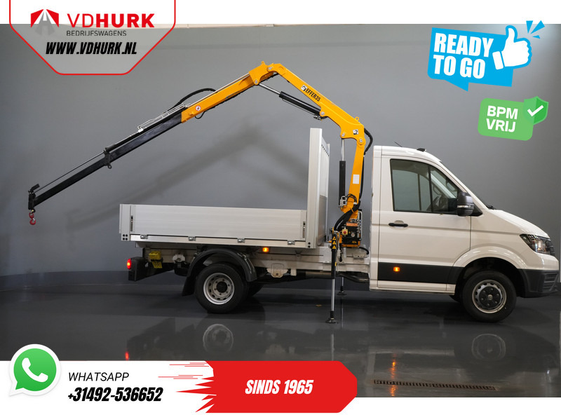 Volkswagen Crafter 50 165 pk Effer 352S Kraan/ Crane/ Kran/ Autokran/ PTO/ Open laadbak/ Dubbel Lucht - Transporter: das Bild 2 Volkswagen Crafter 50 165 pk Effer 352S Kraan/ Crane/ Kran/ Autokran/ PTO/ Open laadbak/ Dubbel Lucht - Transporter: das Bild 2