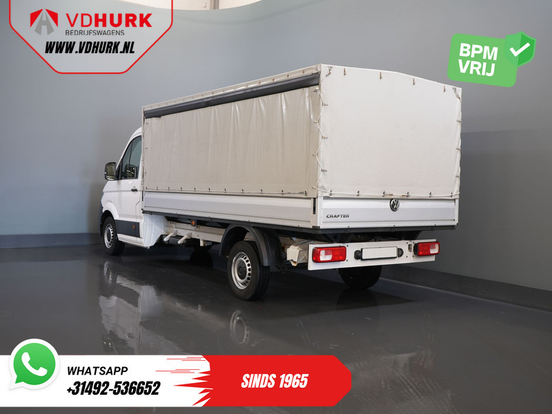 Volkswagen Crafter 35 2.0 TDI 180 pk DSG Aut. BPM VRIJ! 430x203 Open laadbak/ Schuifzeil/ Huif/ Climate/ Adapt. Cruise/ Camera/ Carplay - Pritsche Transporter: das Bild 2 Volkswagen Crafter 35 2.0 TDI 180 pk DSG Aut. BPM VRIJ! 430x203 Open laadbak/ Schuifzeil/ Huif/ Climate/ Adapt. Cruise/ Camera/ Carplay - Pritsche Transporter: das Bild 2