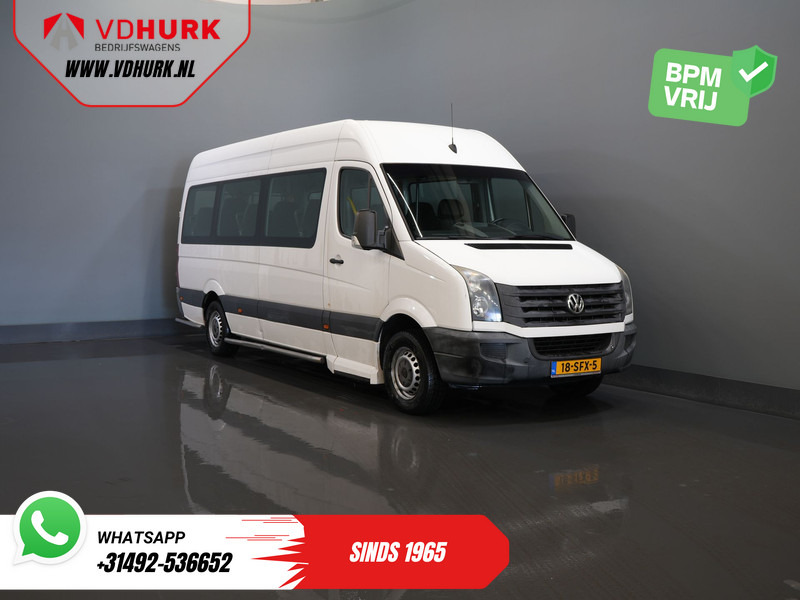 Volkswagen Crafter 35 2.0 TDI L3H2 EXPORT ONLY! €9.559 Incl.BTW BPM VRIJ! Rolstoellift/ 9 Pers/ 9P/ Sidebars/ Rearbar/ Airco - Kleinbus, Personentransporter: das Bild 1 Volkswagen Crafter 35 2.0 TDI L3H2 EXPORT ONLY! €9.559 Incl.BTW BPM VRIJ! Rolstoellift/ 9 Pers/ 9P/ Sidebars/ Rearbar/ Airco - Kleinbus, Personentransporter: das Bild 1