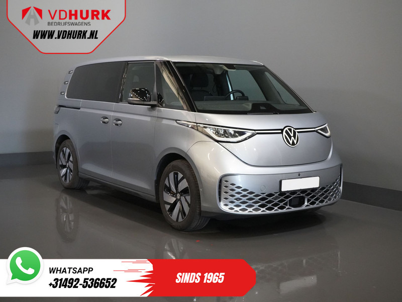 Volkswagen ID. Buzz 79 kWh 360km WLTP 2x Schuifdeur/ Snellader/ Stoelverw./ Keyless/ Carplay/ 360 Camera/ PDC/ Climate/ Trekhaak - Kastenwagen, Transporter mit Doppelkabine: das Bild 1 Volkswagen ID. Buzz 79 kWh 360km WLTP 2x Schuifdeur/ Snellader/ Stoelverw./ Keyless/ Carplay/ 360 Camera/ PDC/ Climate/ Trekhaak - Kastenwagen, Transporter mit Doppelkabine: das Bild 1