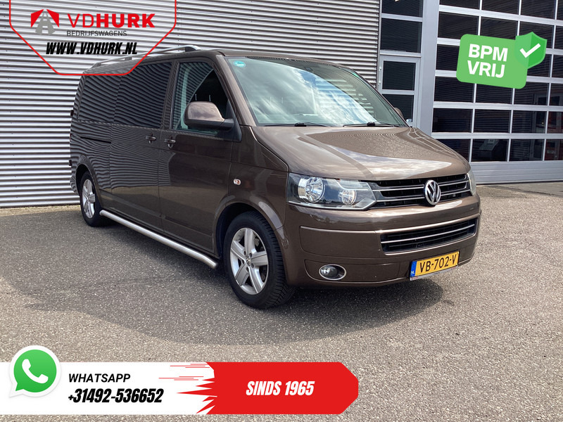 Volkswagen Transporter 2.0 TDI DSG Aut. 140 pk L2 DC Dubbel Cabine EXPORT ONLY NL Auto/ APK 04-2026/ Riem V.V./ Leder/ Cruise/ Camera/ Navi/ Sidebars/ - Kleintransporter, Transporter mit Doppelkabine: das Bild 1 Volkswagen Transporter 2.0 TDI DSG Aut. 140 pk L2 DC Dubbel Cabine EXPORT ONLY NL Auto/ APK 04-2026/ Riem V.V./ Leder/ Cruise/ Camera/ Navi/ Sidebars/ - Kleintransporter, Transporter mit Doppelkabine: das Bild 1