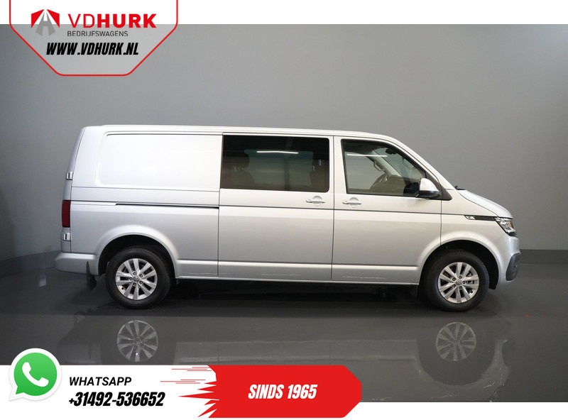 Kleintransporter, Transporter mit Doppelkabine Volkswagen Transporter T6.1 2.0 TDI 150 pk DSG Aut. L2 DC Dubbel Cabine Highline BPM VRIJ! Adapt.Cruise/ LED/ 2xSchuifdeur/ Standkachel/ Carplay/ Stoel: das Bild 10