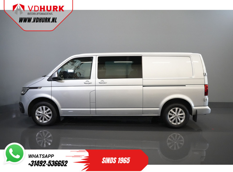 Kleintransporter, Transporter mit Doppelkabine Volkswagen Transporter T6.1 2.0 TDI 150 pk DSG Aut. L2 DC Dubbel Cabine Highline BPM VRIJ! Adapt.Cruise/ LED/ 2xSchuifdeur/ Standkachel/ Carplay/ Stoel: das Bild 9