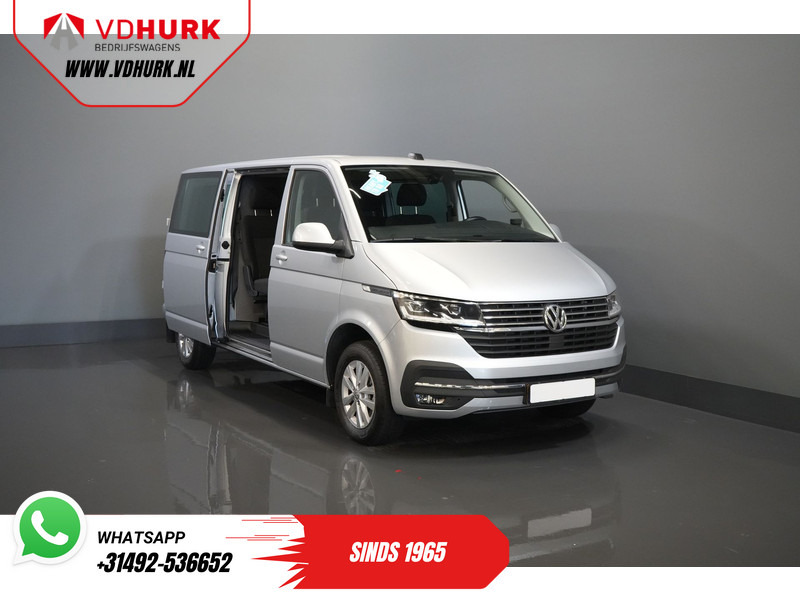Kleintransporter, Transporter mit Doppelkabine Volkswagen Transporter T6.1 2.0 TDI 150 pk DSG Aut. L2 DC Dubbel Cabine Highline BPM VRIJ! Adapt.Cruise/ LED/ 2xSchuifdeur/ Standkachel/ Carplay/ Stoel: das Bild 8