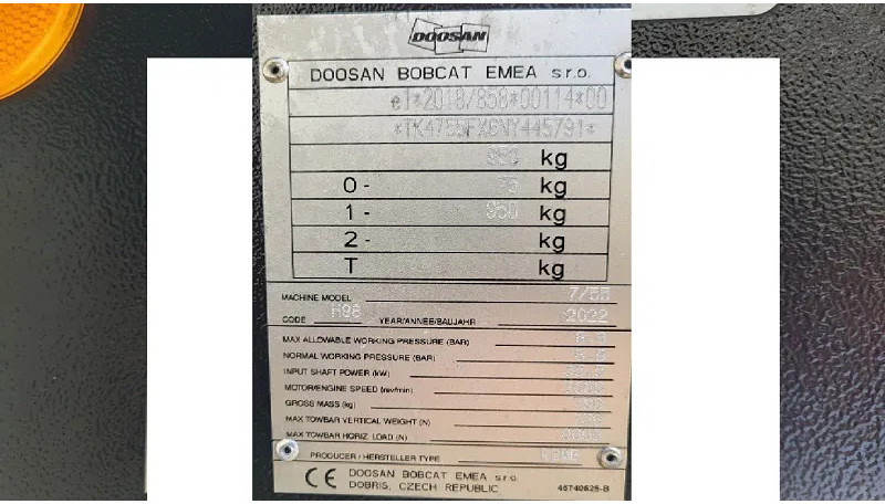 Doosan Doosan 77.55- stock id116 - Luftkompressor: das Bild 3 Doosan Doosan 77.55- stock id116 - Luftkompressor: das Bild 3