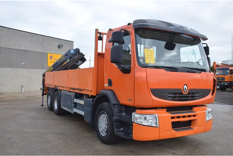 Renault Premium 410 - Pritsche LKW, Autokran: das Bild 5 Renault Premium 410 - Pritsche LKW, Autokran: das Bild 5