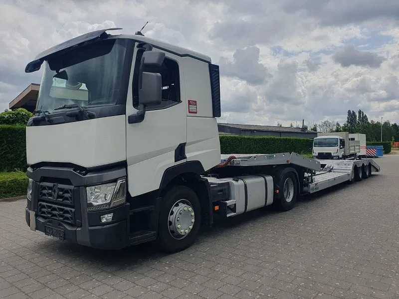 Autotransporter Auflieger VS MONT VSAT02  -Belgische Trailer - Truck transporter: das Bild 6